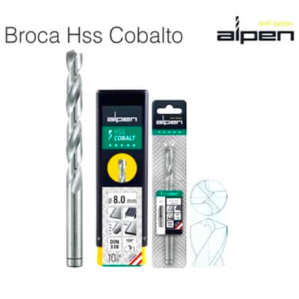 Broca para muros F4 Forte 6.5 mm Alpen