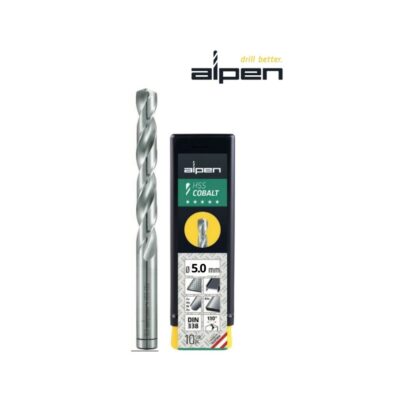 Broca cobalto de 5mm marca Alpen